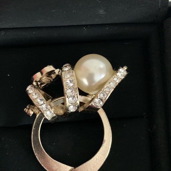 CHANEL Golden color ring Size 52 - Picture 14 of 16